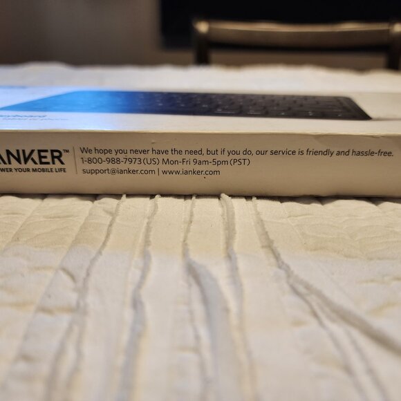 NWT Anker Ultra Compact Bluetooth Keyboard - Picture 5 of 6
